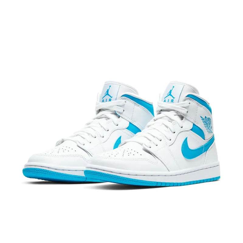 Air Jordan WMNS Nike AJ 1 Mid UNC (2020) (BQ6472-114)