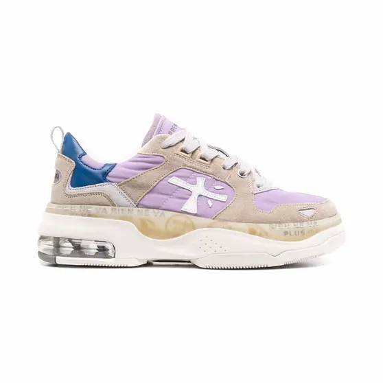 Premiata Draked mit Schnürung Violett (DRAKED233)