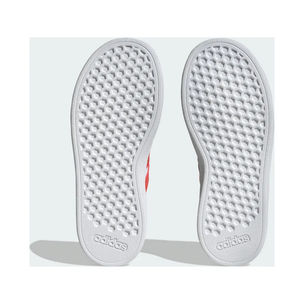 adidas Grand Court Lifestyle Tennis Lace-Up Cloud White / Bright Red / Core Black (IG4828)