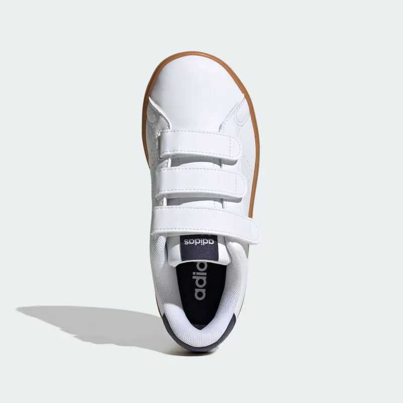 Adidas Advantage Base 2.0 Kids Cloud White / Shadow Navy / Gum (JI4194)