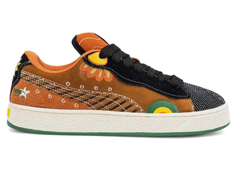 Puma Suede XL Dia De Los Muertos Caramel Latte (398409-02)