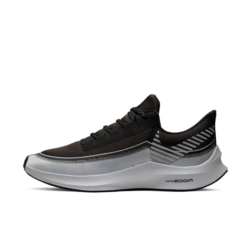 Nike Zoom Winflo 6 Shield ‘Reflect Silver’ Black/Reflect Silver/Wolf Grey (BQ3190-001)