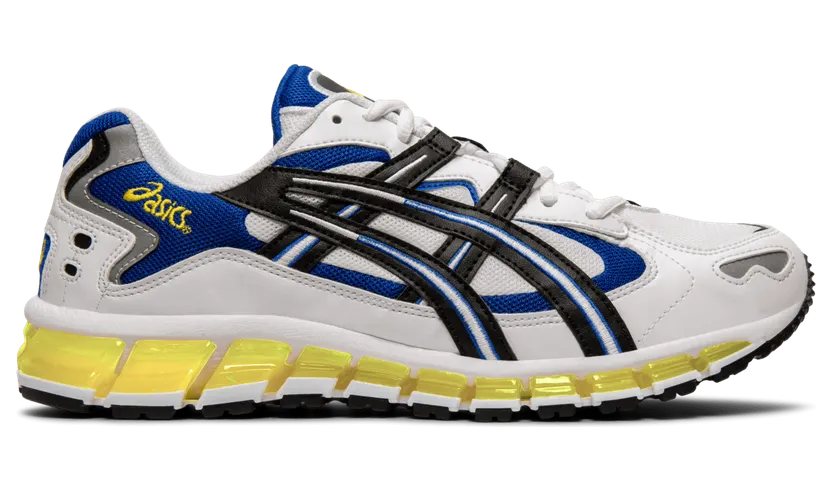 Asics Gel Kayano 5 360 ‘White Yellow’ White/Black/Yellow (1021A159-100)