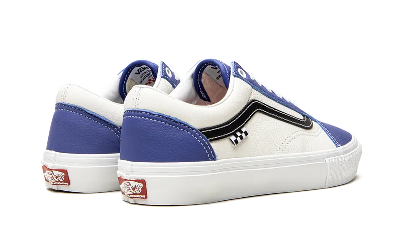 Vans Skate Old Skool “Sport Leather – Blue / White” (VN0A5FCB86M)