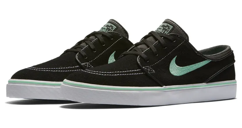 Nike SB Stefan Janoski Black Green Glow