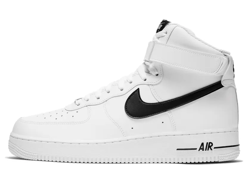 Nike Air Force 1 High White Black (CK4369-100)