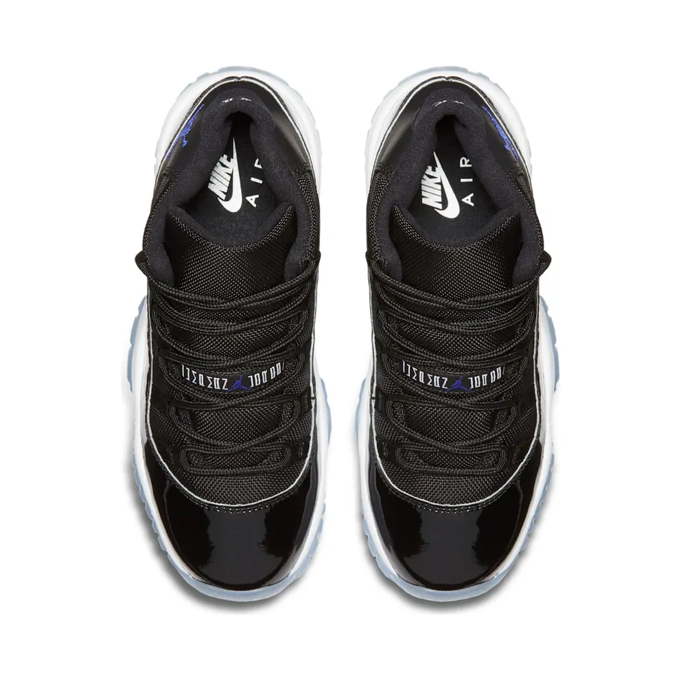 Jordan 11 Retro Space Jam 2016 (GS) Black/Dark Concord-White (378038-003)
