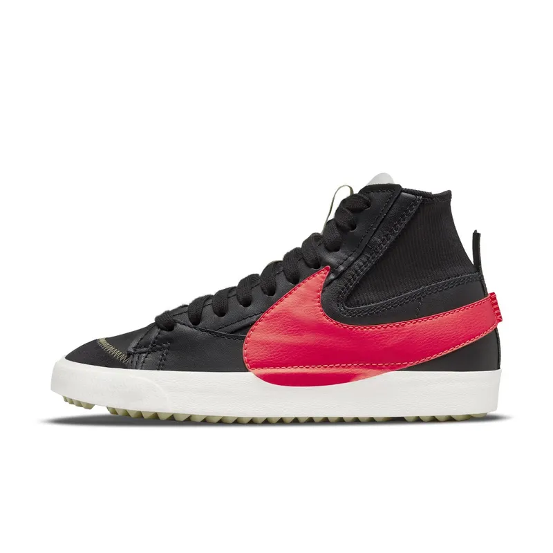 Nike Blazer Mid â77 Jumbo Black Bright Crimson (DD3111-001)