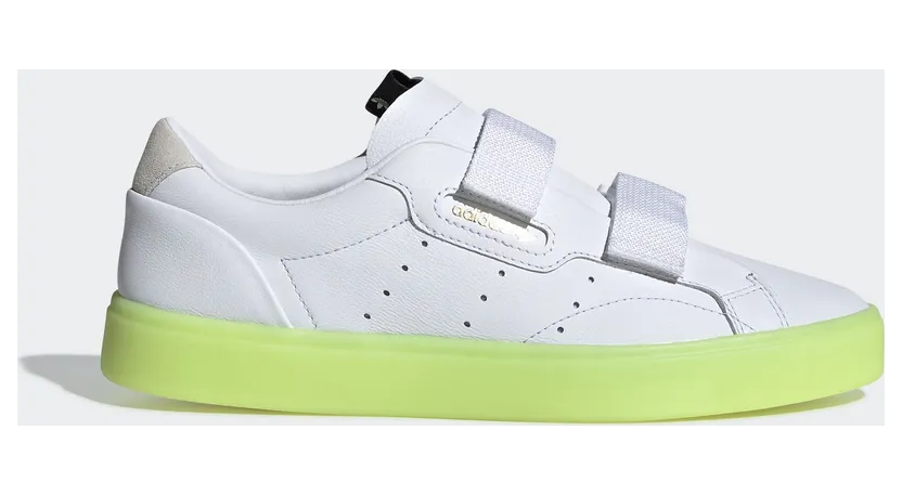 adidas Sleek S Cloud White Hi Res Yellow (W)
