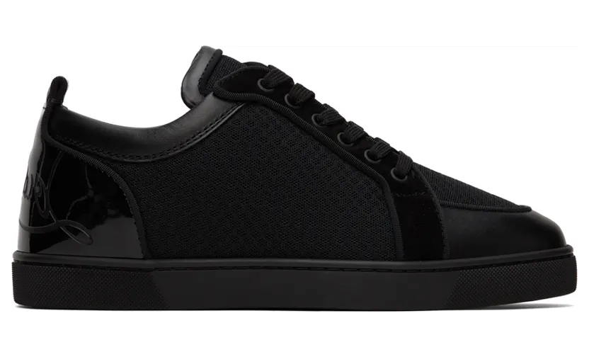 Christian Louboutin Black Fun Rantulow Sneakers (3220883)