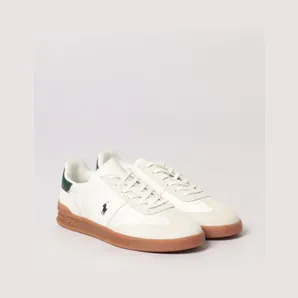 Polo Ralph Lauren Leather And Mesh Sneakers White (809P09761001)
