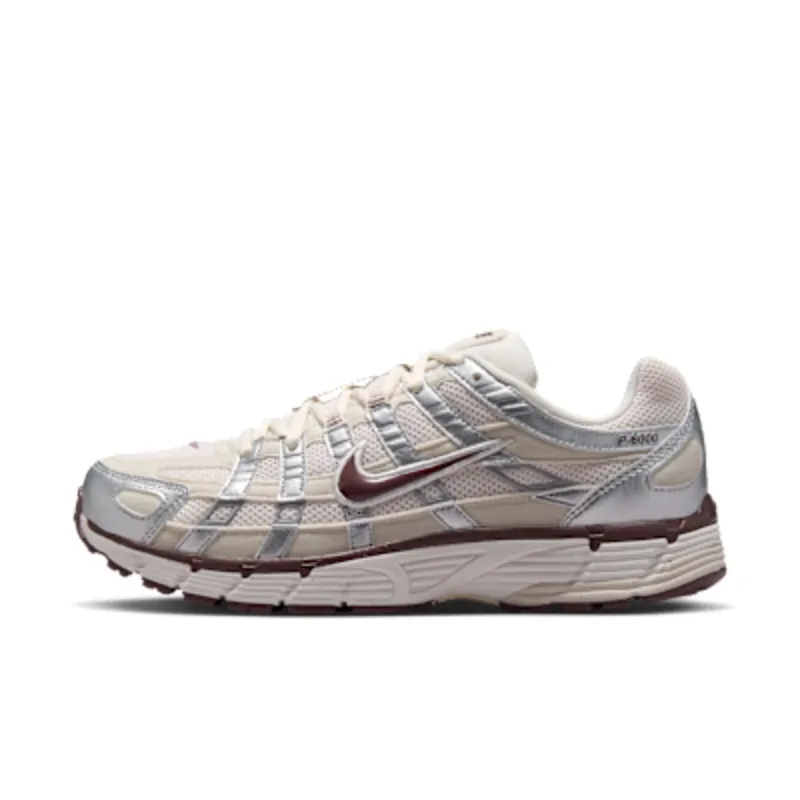 Nike P-6000 Phantom / Metallic Silver / Light Orewood Brown / Tattoo (IV6035-030)