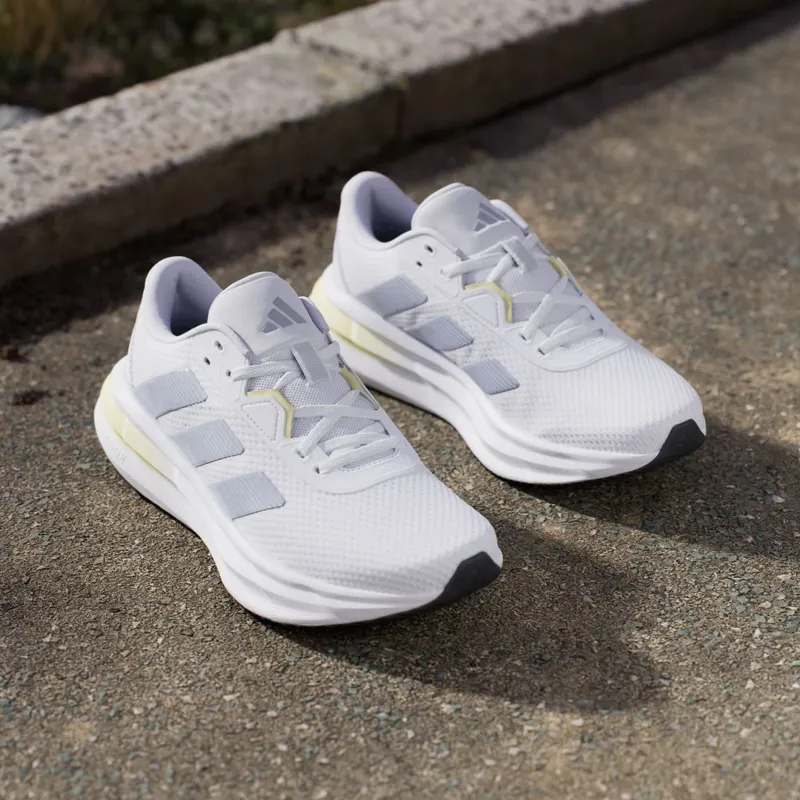 adidas Galaxy 7 Cloud White Halo Blue Powder Yellow (JQ2605)