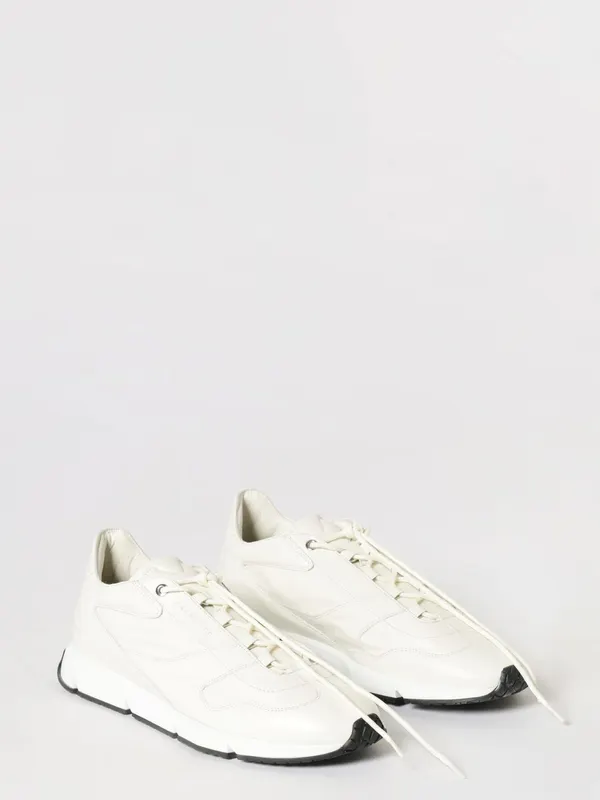 Cesare Paciotti Leather Sneakers Ivory (MU69804009)