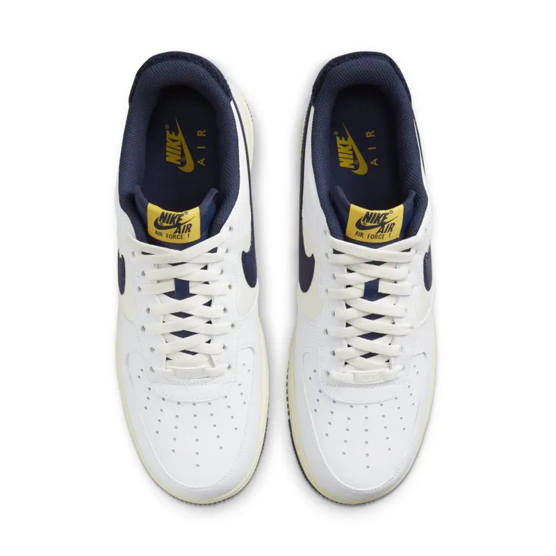Nike Air Force 1 Low ’07 LV8 Michigan Varsity Jacket (2021) (DO5220-141)