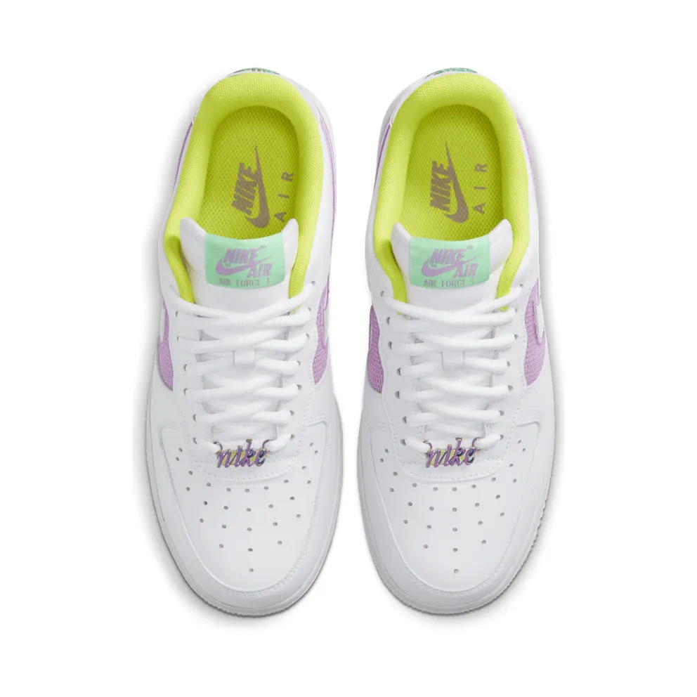 Nike Air Force 1 Low White Multi Pastel (W) White/Lemon Venom-Electro Green-Multi-Color (CW5592-100)