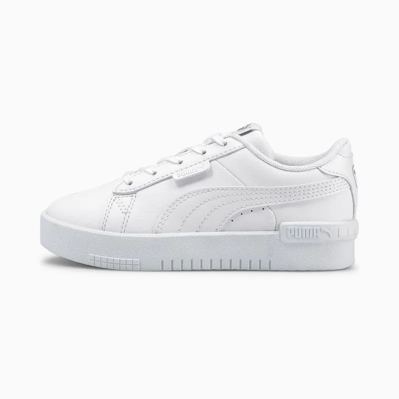 PUMA Jada Kids’ White/Silver (381991-02)