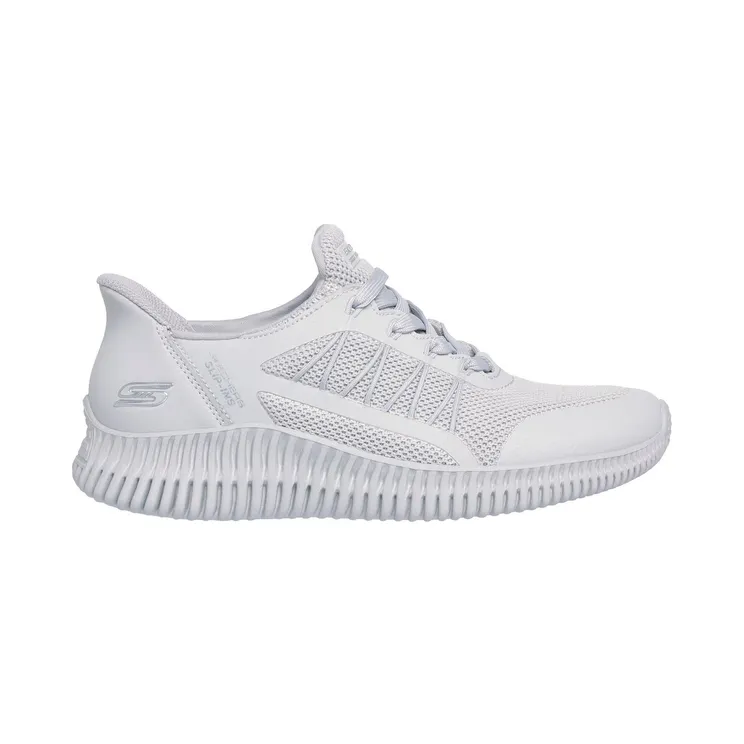 Skechers Slip-ins: Bobs Geo Lite “Divine Pace Light Grey” (117413LTGY)