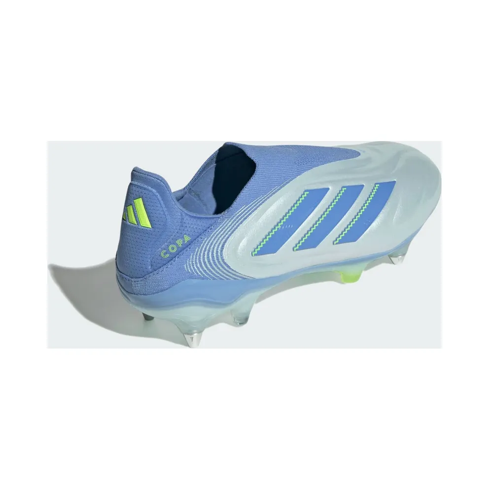 adidas Copa Pure 3 Elite Laceless SG Halo Blue Fusion Lucid Lemon (IH0857)