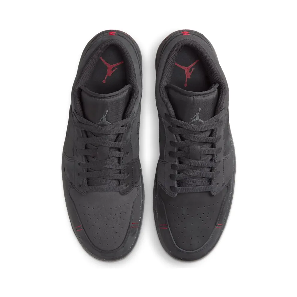 Jordan 1 Low SE Craft Dark Smoke Grey Varsity Red (FD8635-001)