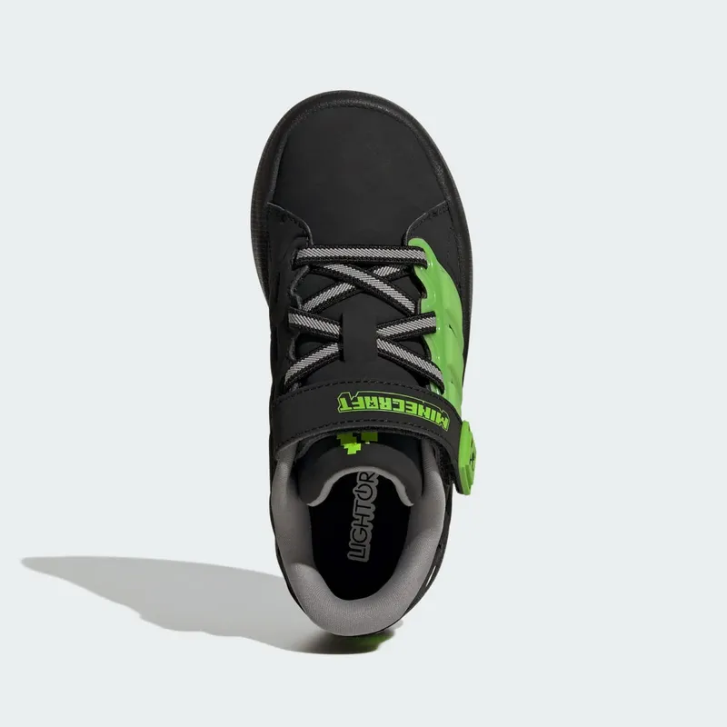 Adidas ADIDAS MINECRAFT LIGHTORAMA COURT Shoes KIDS Core Black / Cloud White / Charcoal Solid Grey (KI9111)