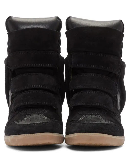 Isabel Marant Black Bekett Sneakers (BK0006-00M101S) (2)