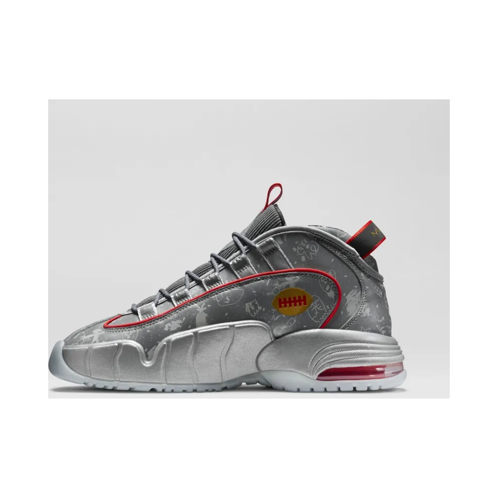 Nike Air Max Penny 1 Doernbecher Silver/Hyper Crimson (728590-001)