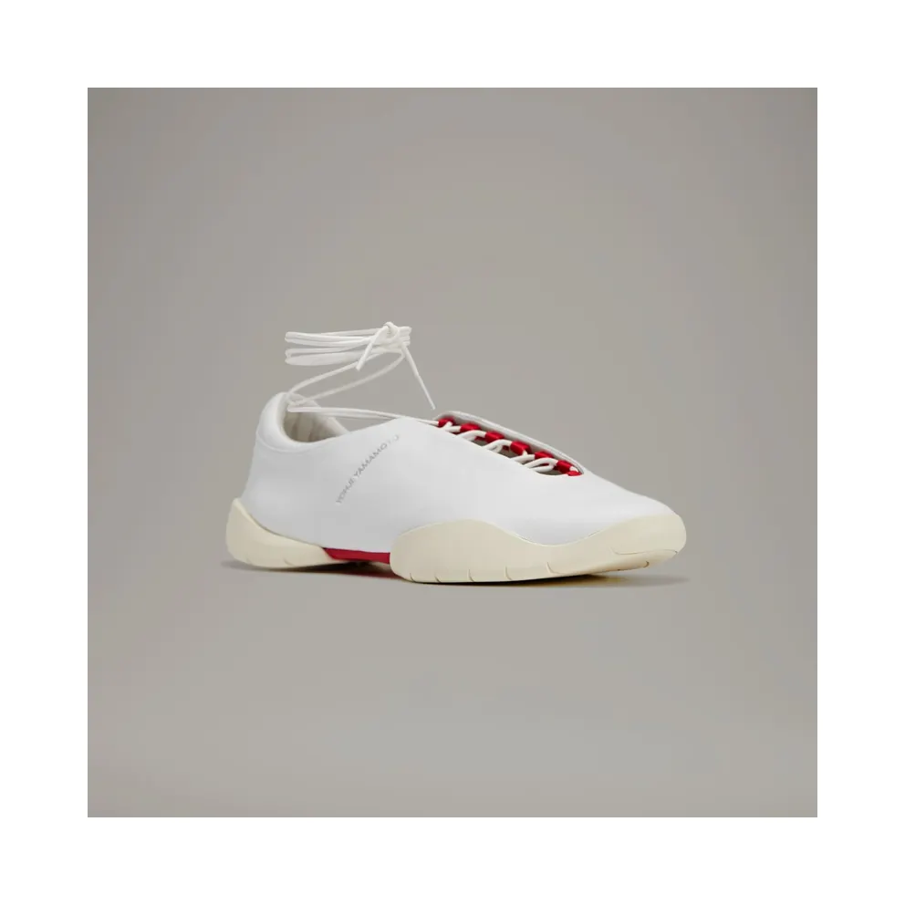 Adidas Y-3 Regu Mary Jane Core White / Cream White / Better Scarlet (JS1114)