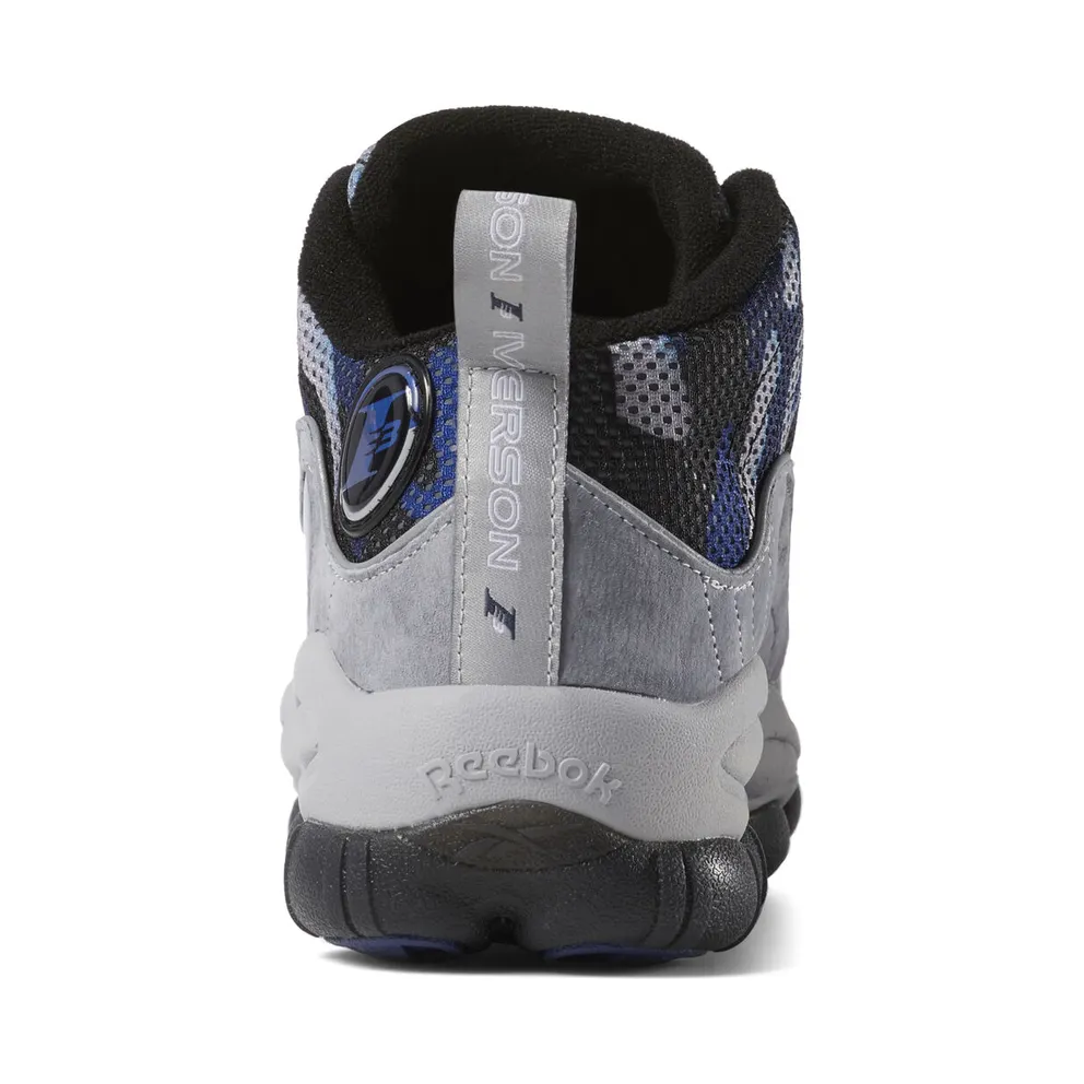 Reebok Iverson Legacy Blue Camo Grey Multi/Dark Royal-Grey (Other Brands Reebok)