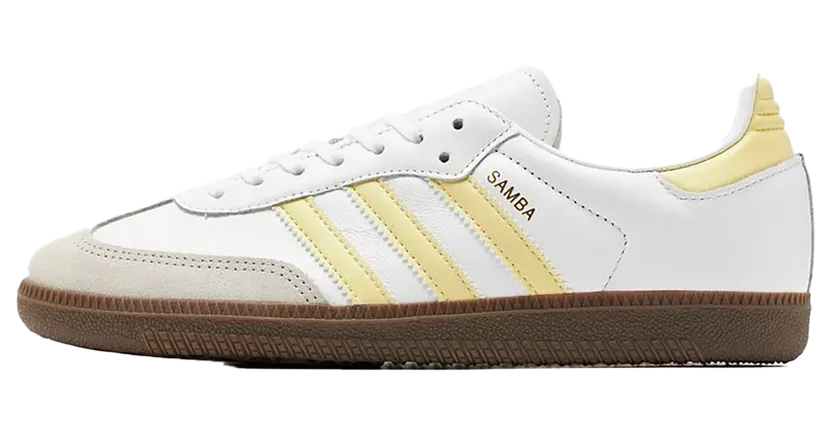 Adidas Samba OG GS “White Yellow Gum” (JR3127)