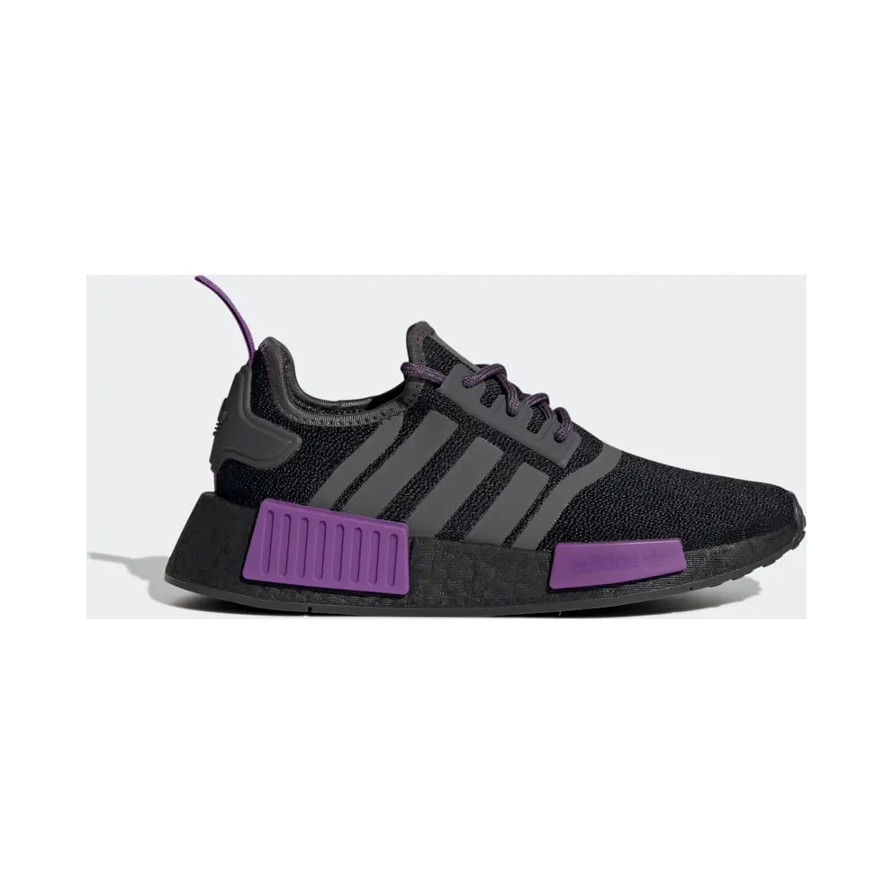 adidas NMD_R1 Schuh Core Black / Grey Six / Active Purple (GX5694)