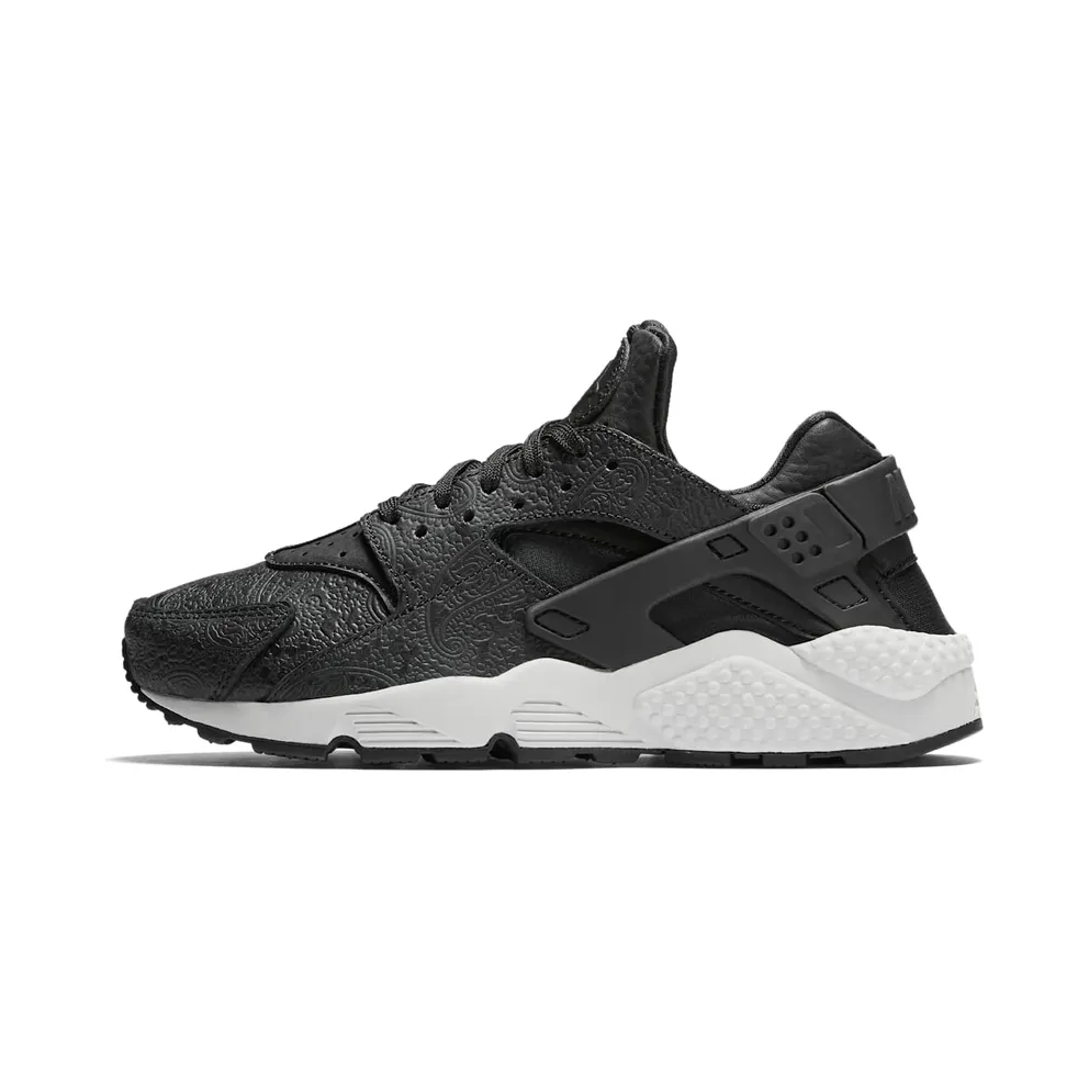 Nike Air Huarache Run Premium Black/Black-Light Bone (W) Black/Black-Light Bone (683818-010)