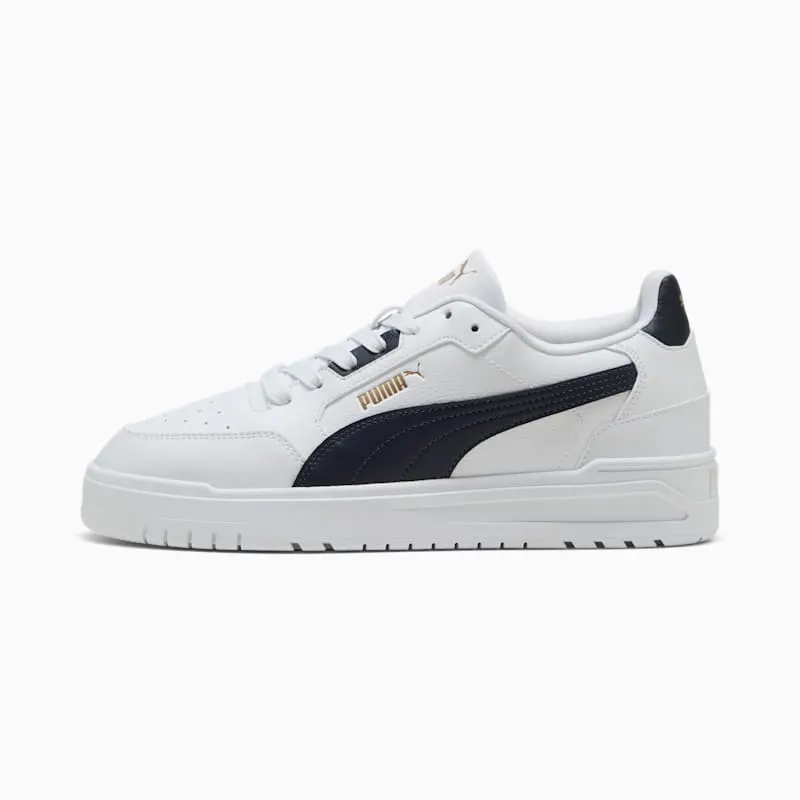 Puma Shuffle Downtown PUMA White-New Navy-PUMA Gold (402596-04)