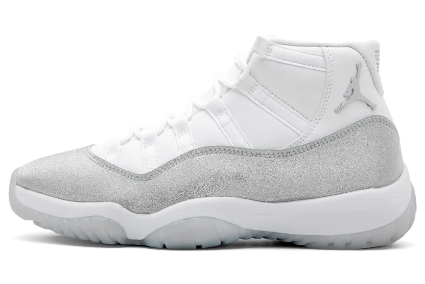 Air Jordan Nike AJ XI 11 White Metallic Silver (2019) (AR0715-100)