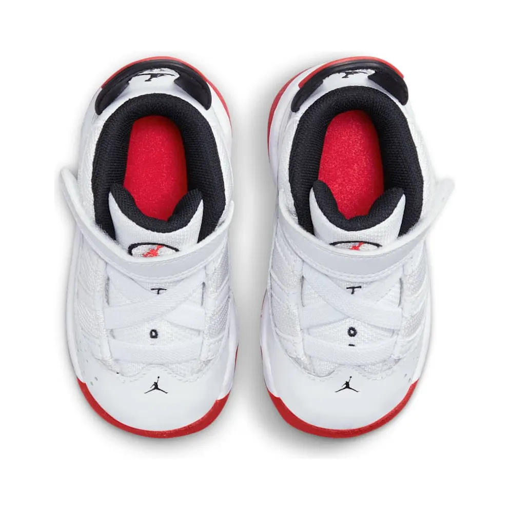 Air Jordan 6 RINGS TD “WHITE UNIVERSITY RED” (323420-160)