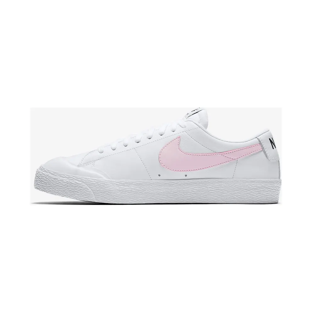 Nike SB Blazer Zoom Low White Prism Pink White/Prism Pink-Black-White (864348-160)