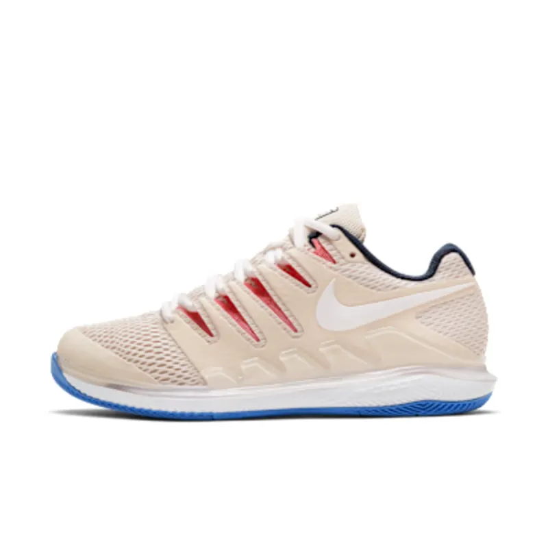 NikeCourt Air Zoom Vapor X Hardcourt – Cream “Light Orewood Brown / Sunblush / Obsidian / White” (AA8027-110)