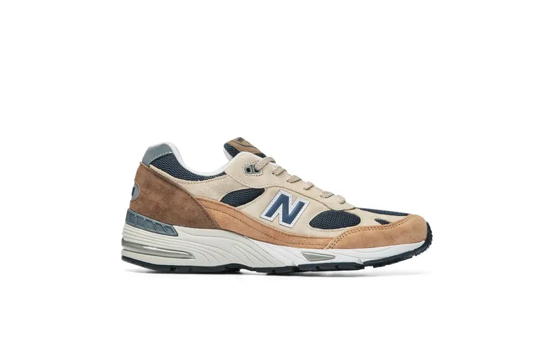 New Balance 991 Cappuccino – “Brown / Tan / White” (M991SBN)