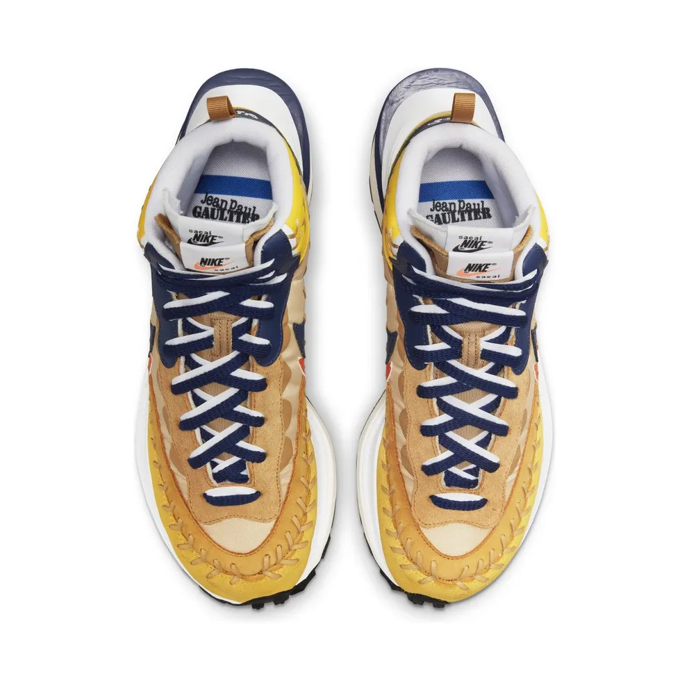 Nike x sacai Jean Paul Gaultier Vaporwaffle Sesame Blue Void (DH9186-200)
