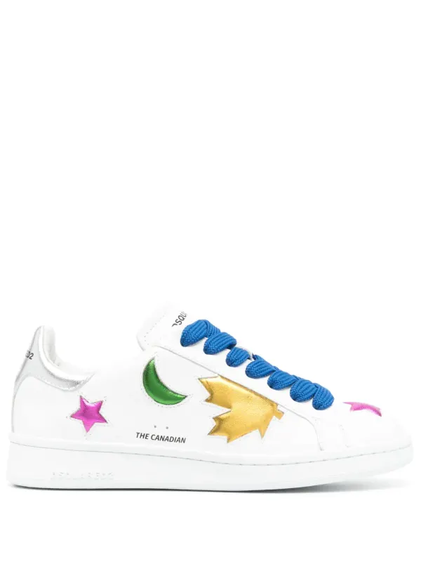 DSQUARED2 mit Kontrasteinsätzen – White (SNW024201505909)