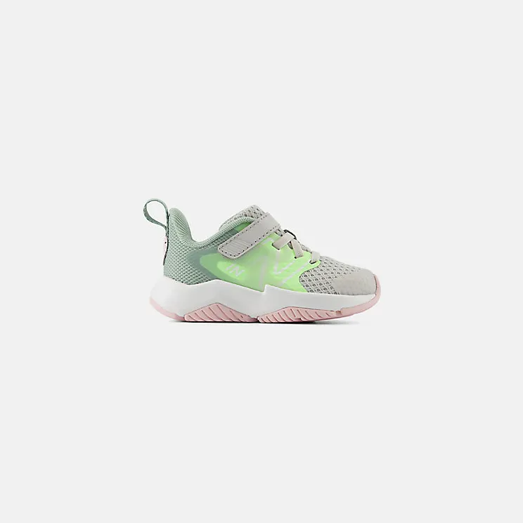 New Balance Rave Run v2 Bungee Lace Grey Matter Mint Flash Mosaic Green (ITRAVE2)