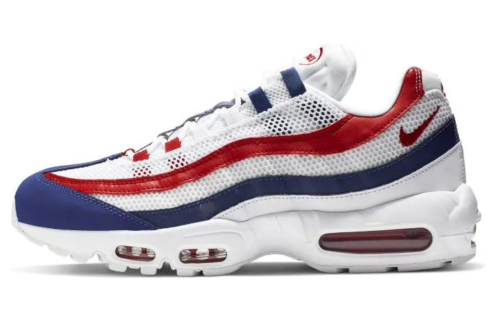 Nike Air Max 95 ‘USA’ White/Gym Red-Deep Royal Blue (CJ9926-100)