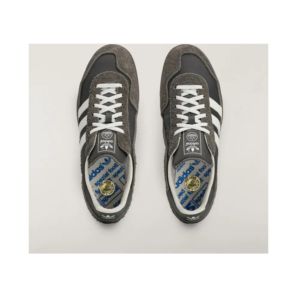 Adidas WENSLEY SPZL Utility Grey / Off White / Gum (KI5801)