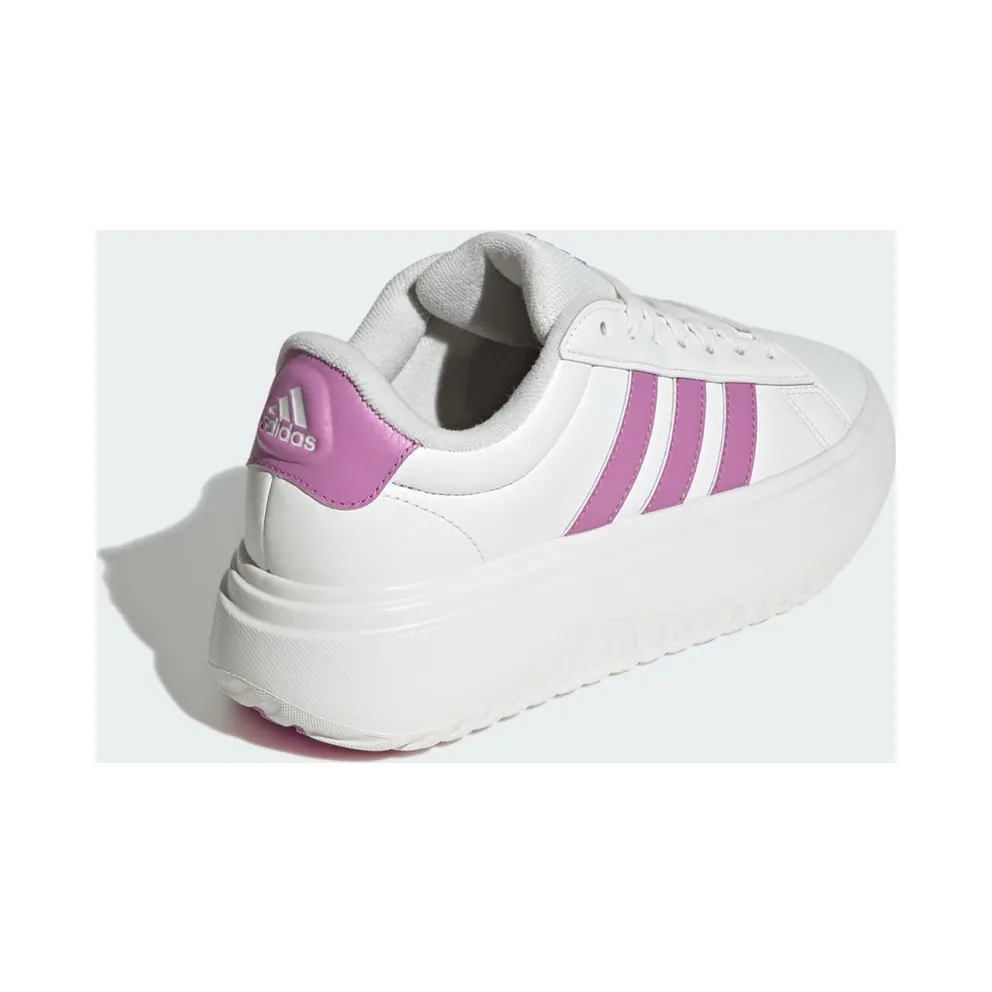 adidas Grand Court Platform Core White Preloved Purple (IH2423)