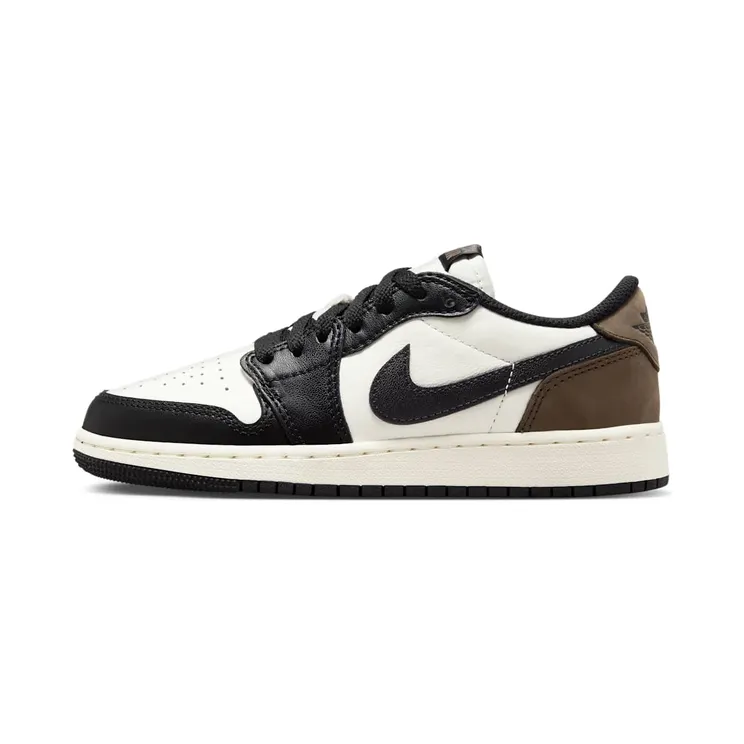 Air Jordan 1 Low OG GS “Sail / Dark Mocha / Black” (CZ0858-102)