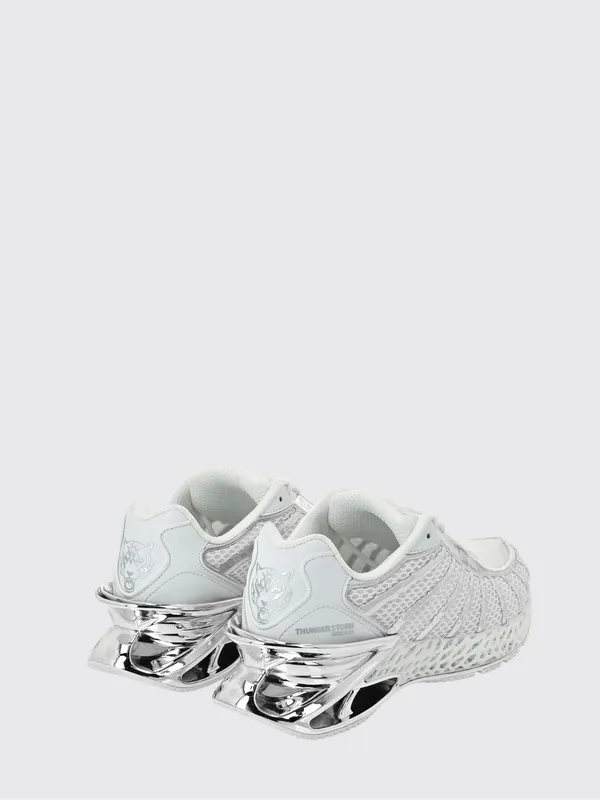 Plein Sport Bicolor Thunderstorm GenX Sneakers in Mesh with a Chunky Sole White (FABSUSC0337PTE003N01) (2)