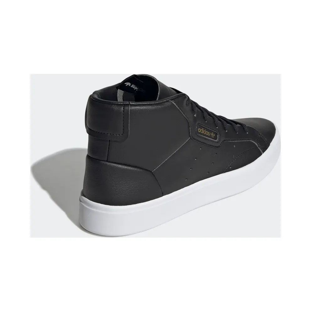 adidas Sleek Mid Core Black / Crystal White / Gold Metallic (GZ8070)