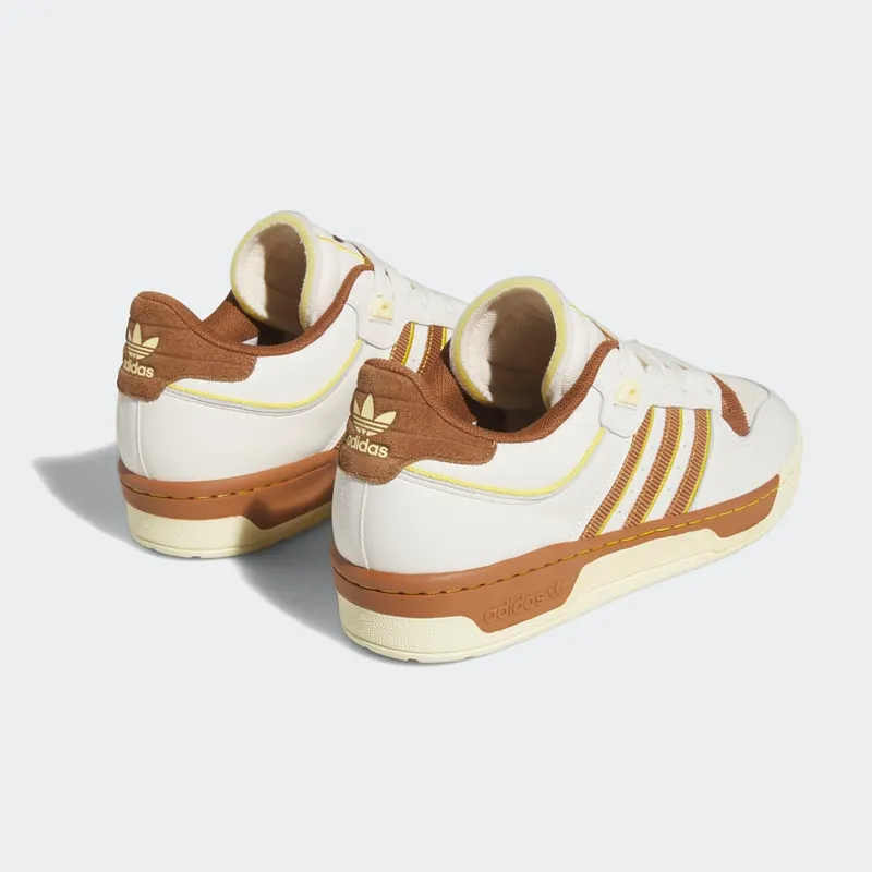 Adidas Rivalry Low 86 Chalk White / Wild Brown / Hazy Yellow (FZ6317)