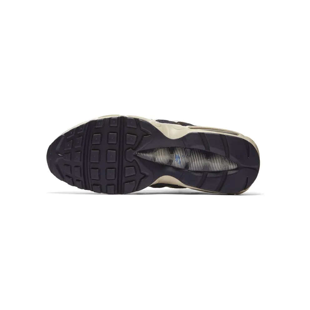 Nike Air Max 95 Blackened Blue Light Cream Blackened Blue/Monarch-Light Cream-Camper Green (538416-404)
