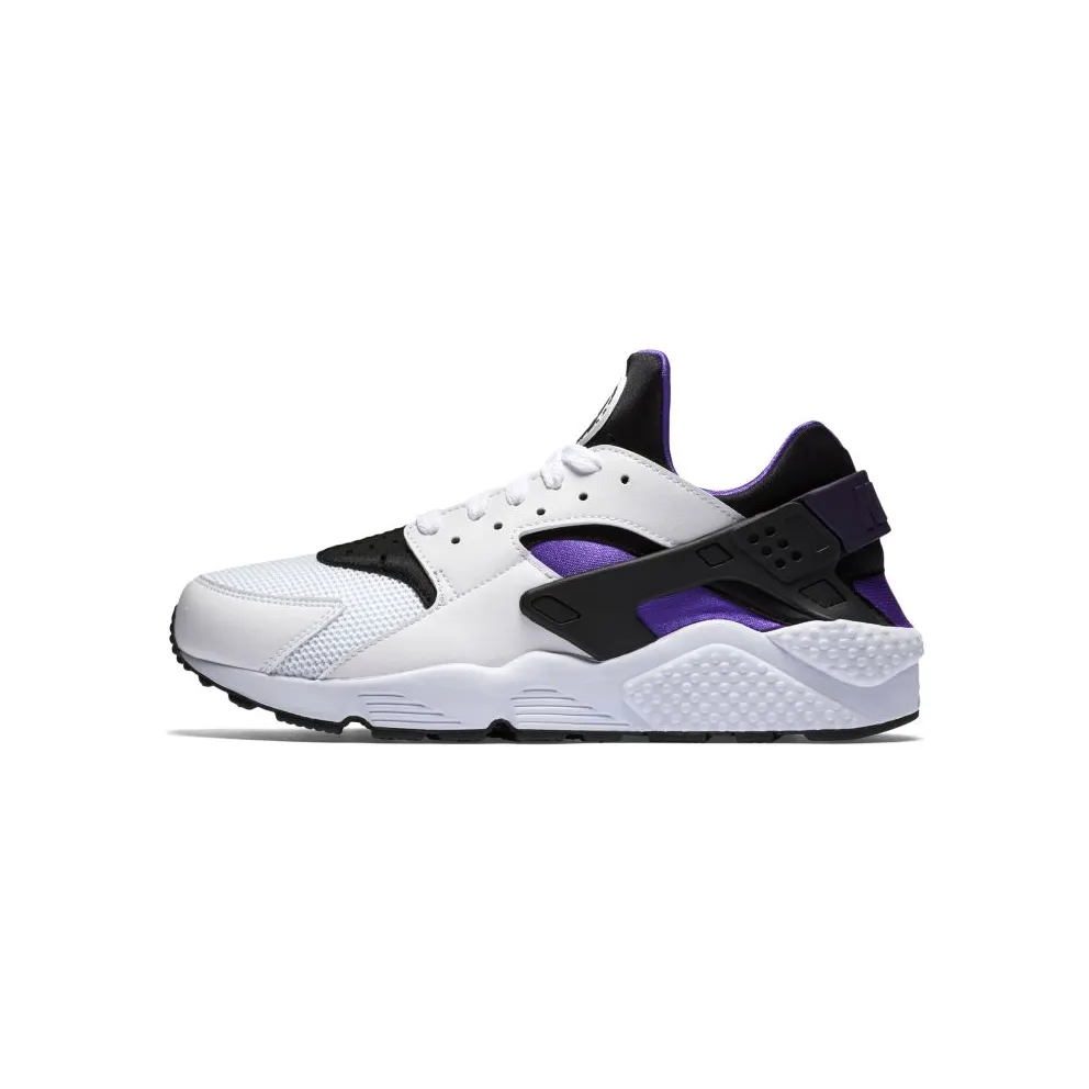 Nike Air Huarache White/Hyper Grp-Black-Purple Dynasty (318429-105)